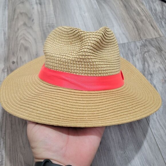 Cute summer hat NWT Hot Pink Ribbon - Picture 5 of 14